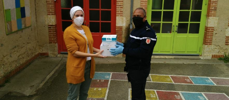 La gendarmerie sollicitée pour la distribution de masques par l'éducation nationale