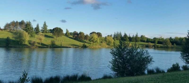 Le lac de Mirande accessible