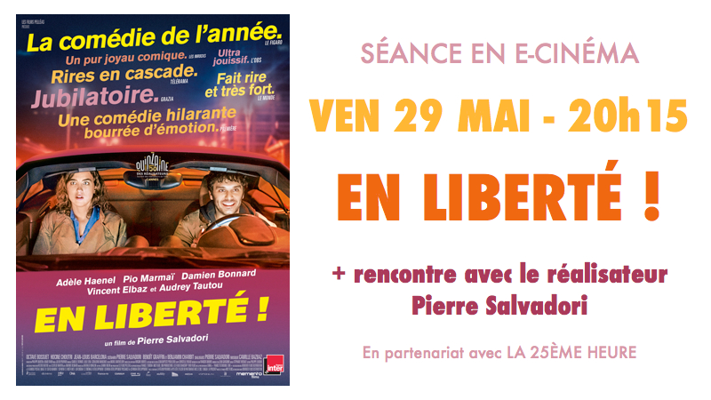 Une comédie loufoque cette semaine au programme de la 25e heure