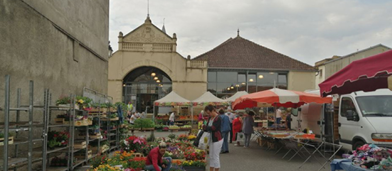 Un lieu unique pour le marché
