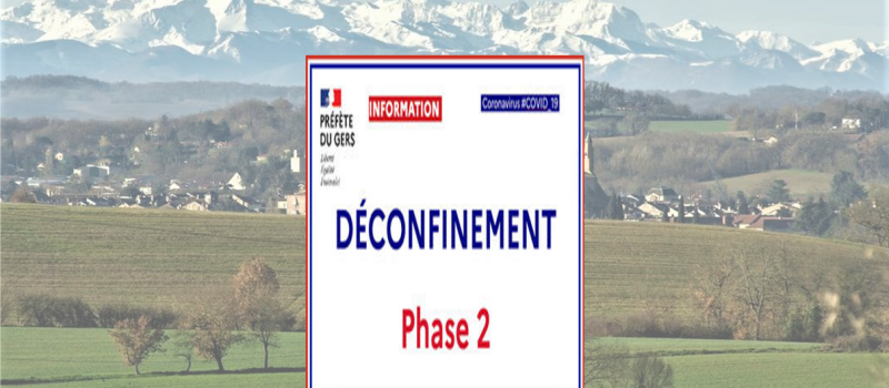Déconfinement : le  Gers sur la bonne voie