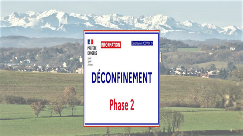 Déconfinement : le  Gers sur la bonne voie