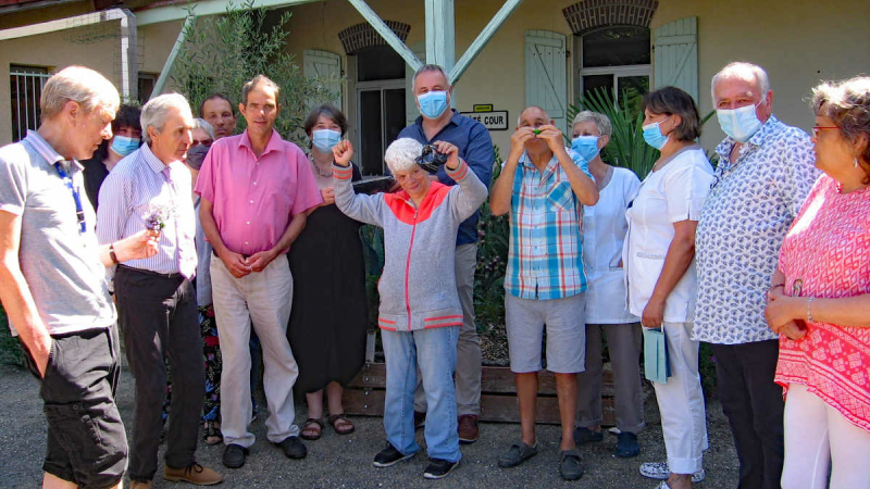 Des masques bienvenus pour le  Foyer Castel Saint Louis