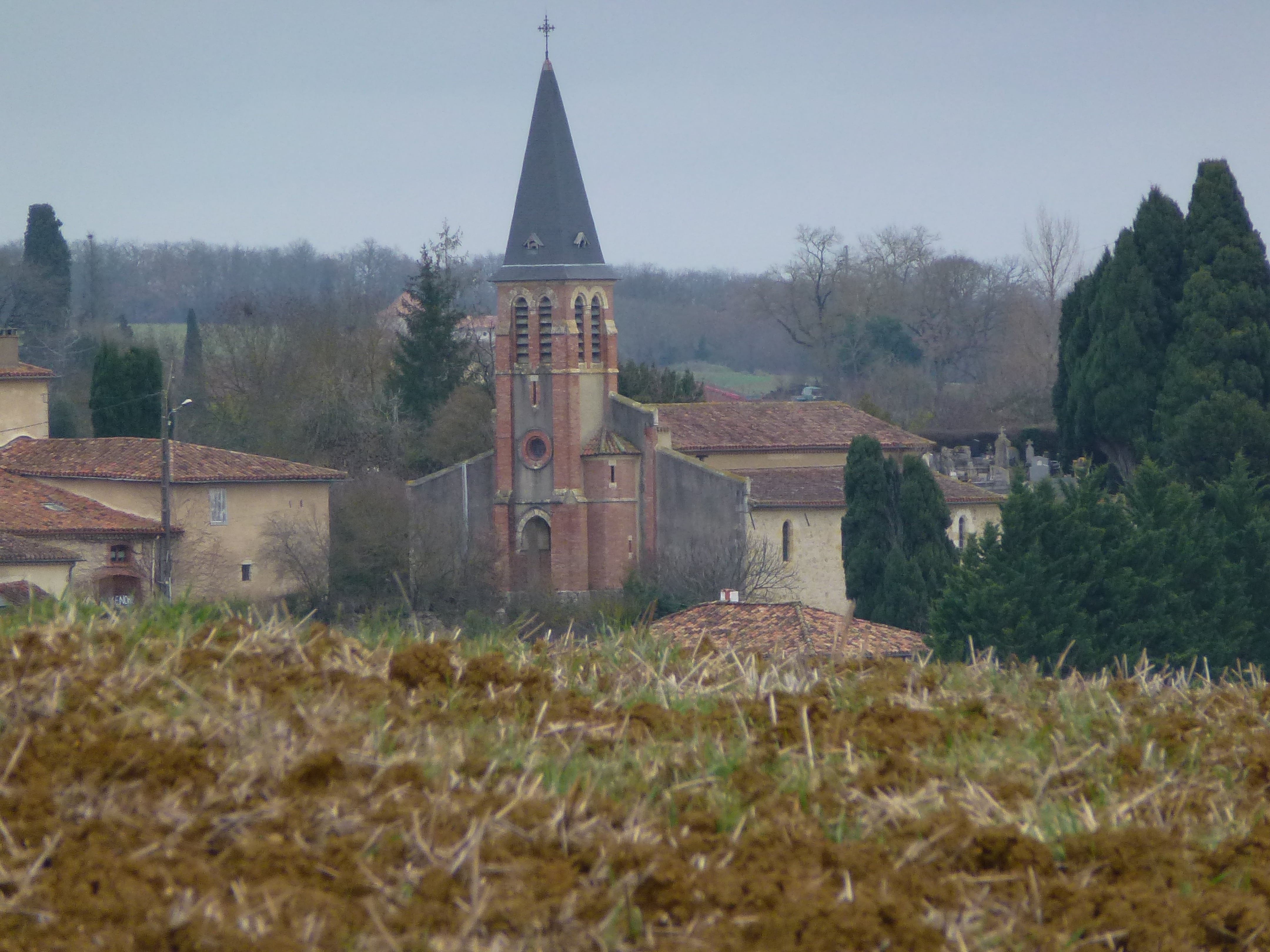 Nougaroulet et son église