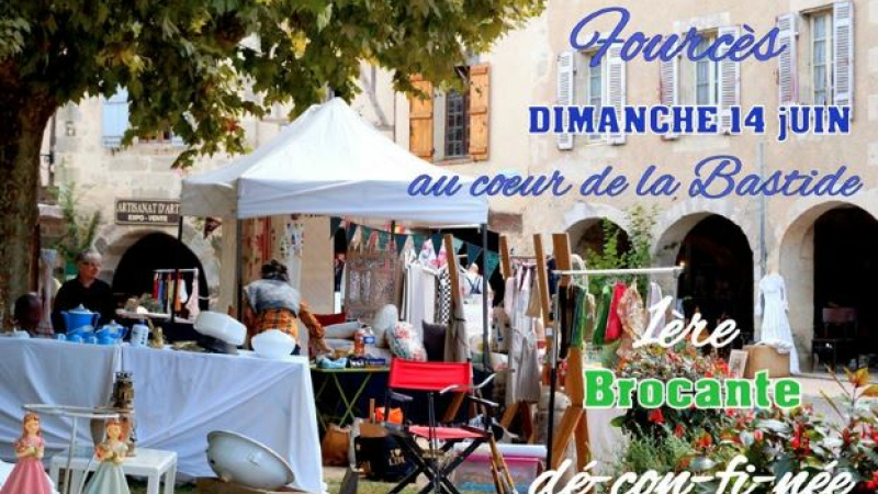 Première brocante déconfinée et dans un bel écrin