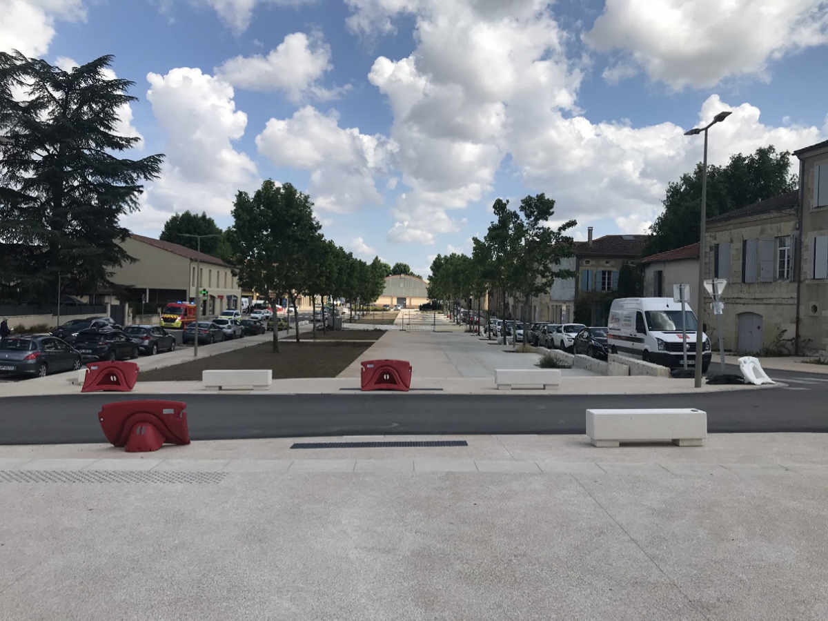 Place Marcadet à Fleurance