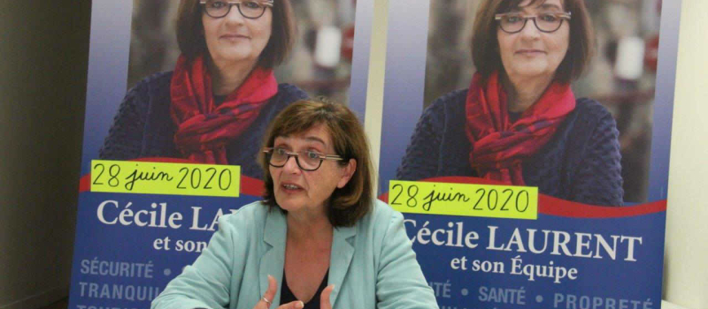 Pour Cécile Laurent, le débat télévisé ne sera pas pour cette fois