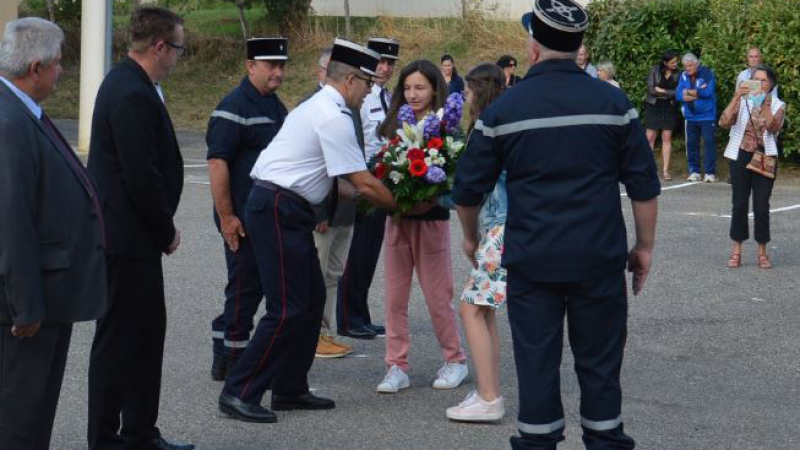 Le centre de secours n'oublie pas les siens 