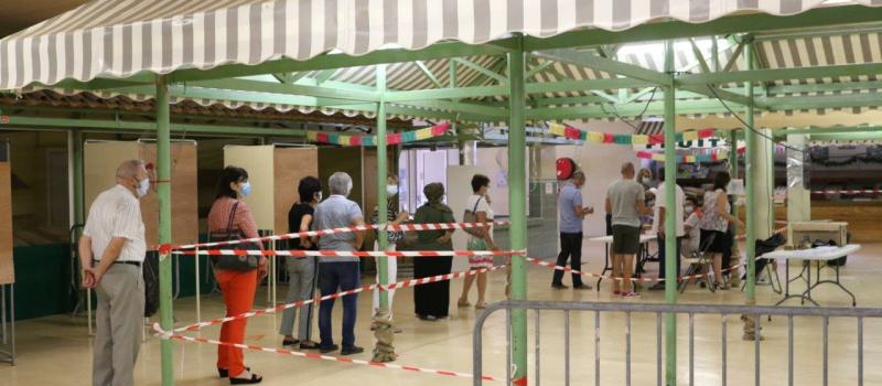A midi, la participation était plus élevée qu'au premier tour