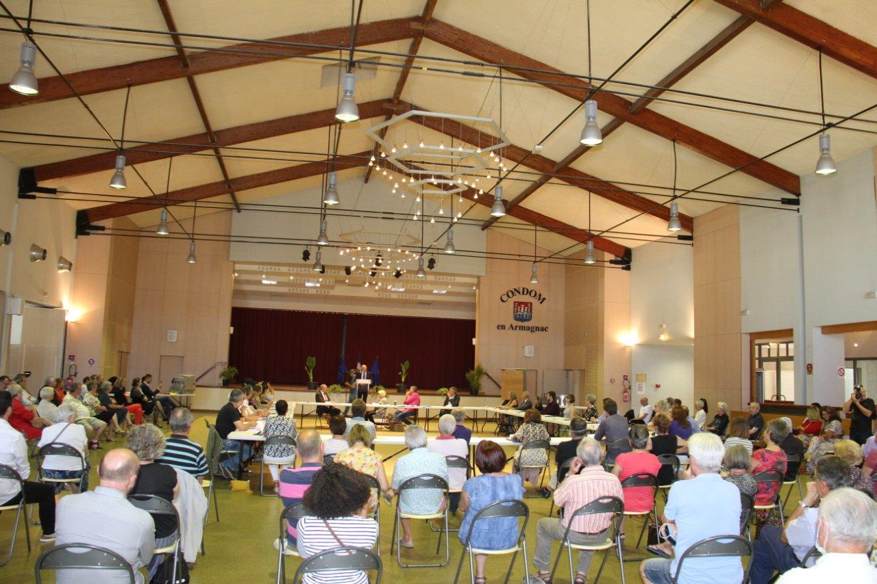 Ouverte au public, cette cérémonie d'investiture a attiré environ 150 personnes - Photos Marc Le Saux