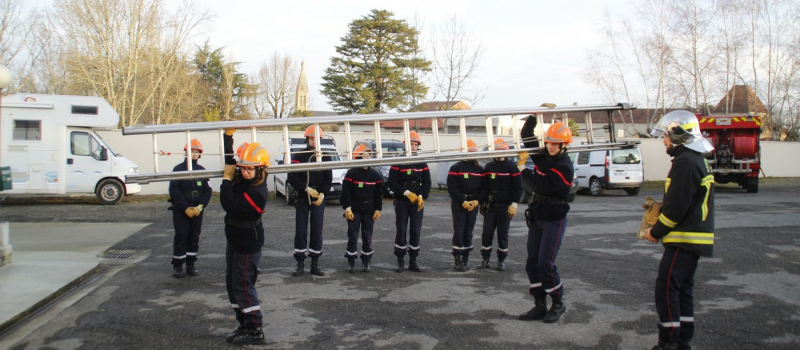 Jeunes Sapeurs-Pompiers volontaires