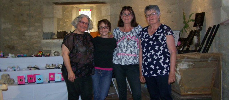 Exposition d'artisanat à la petite Chapelle de Sarrant
