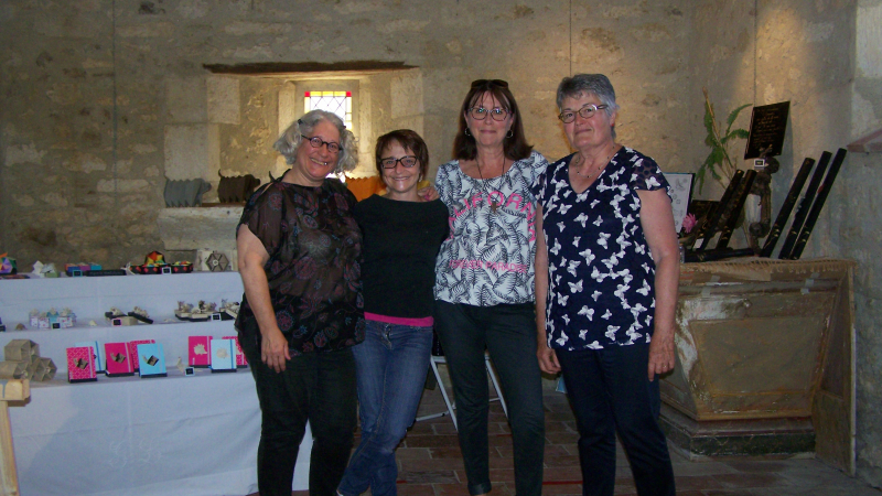 Exposition d'artisanat à la petite Chapelle de Sarrant