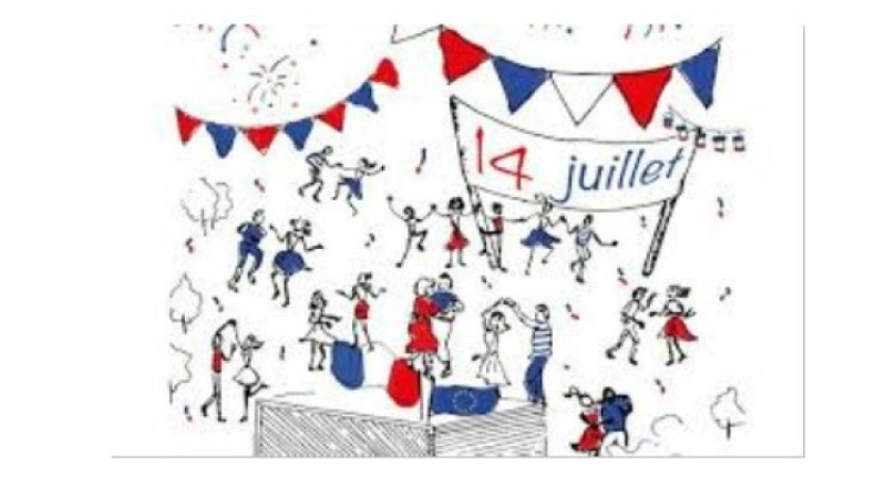 Le 14 juillet d'antan dans un petit village