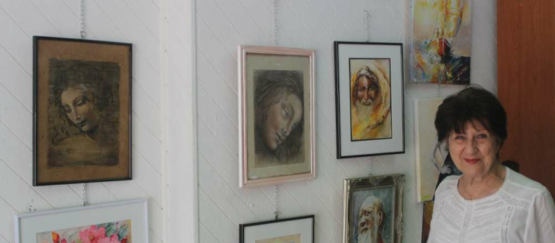 La galerie et l'atelier de Josette Pingitore
