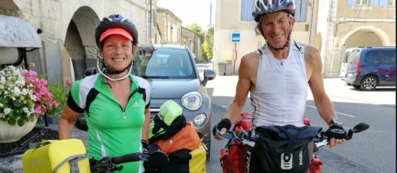 La Véloroute vallée de la Baïse (V82) pour aller de Lannemezan au canal de Garonne