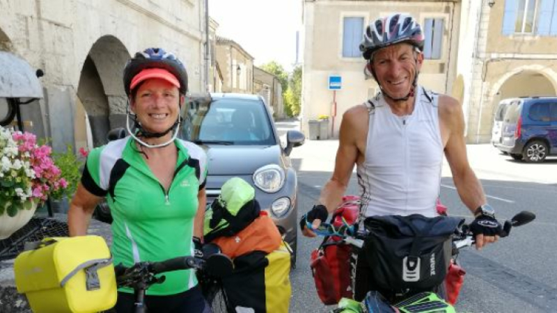 La Véloroute vallée de la Baïse (V82) pour aller de Lannemezan au canal de Garonne
