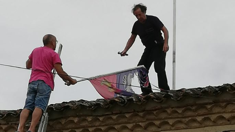 Le drapeau de la Gascogne flotte de nouveau dans le ciel valencien