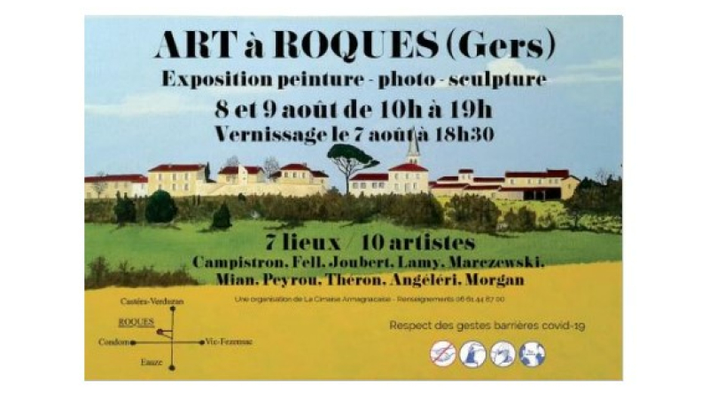 Roques, galerie d'art...
