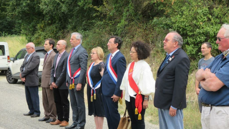 Hommage aux victimes du Corps Franc Pommiès