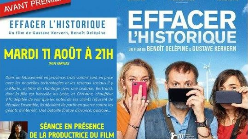 "Effacer l'historique", en avant-première