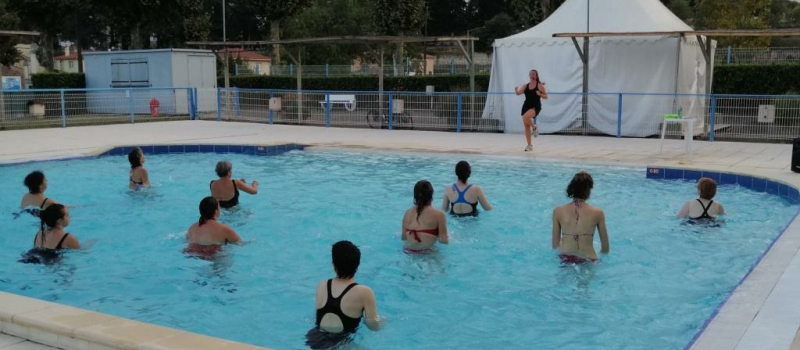 Gros succès pour l'aquagym !