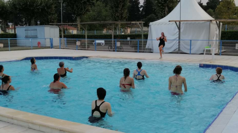 Gros succès pour l'aquagym !