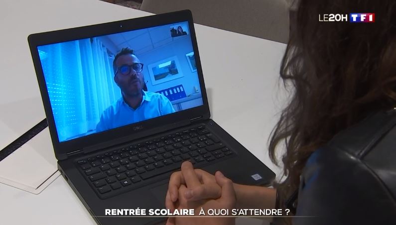 Capture écran Journal télévisé TF1