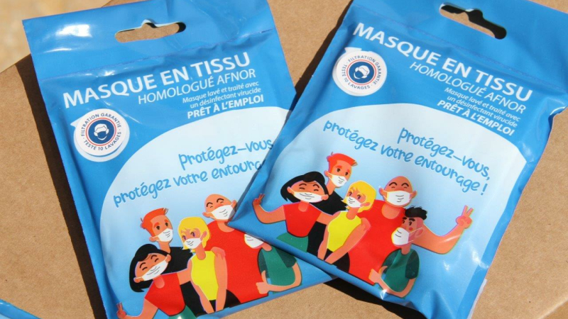 La région dote les lycées de masque lavables