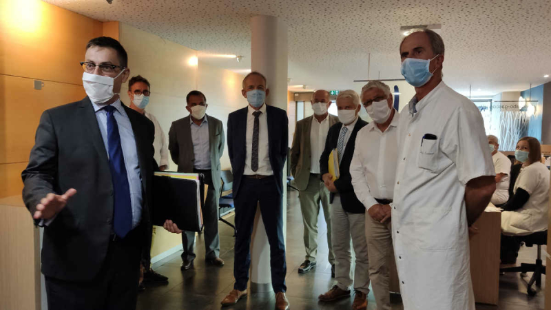 Notre nouveau préfet: pour lui, l'urgence est la lutte contre le Covid-19