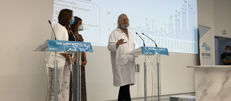 Que retenir de la conférence de presse de Didier Raoult?