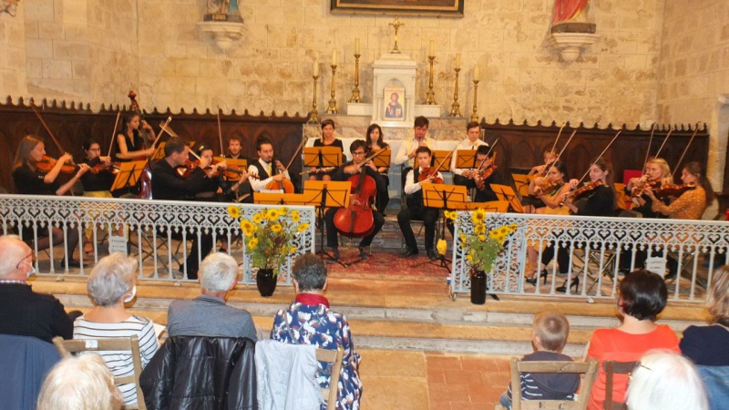 Encore un concert mémorable au Château de Cassaigne !