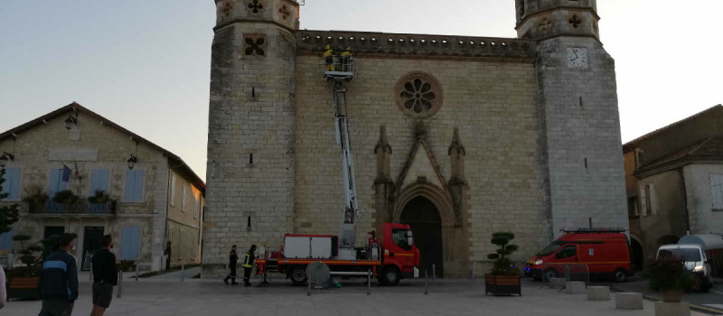 Intervention matinale!