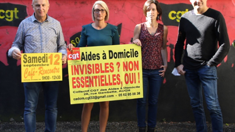 Création d'un collectif des aides à domicile