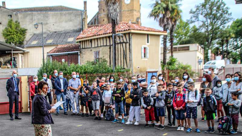 Rentrée scolaire particulière au Houga  