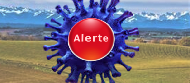 Gers Covid-19, la cote d'alerte 