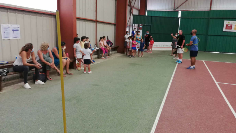 La rentrée attendue et réussie au club de tennis