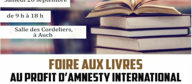 Lire contre l'oubli avec Amnesty International