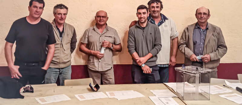 Nouveau bureau du Syndicat mixte des bassins versants du Midour et de la Douze  