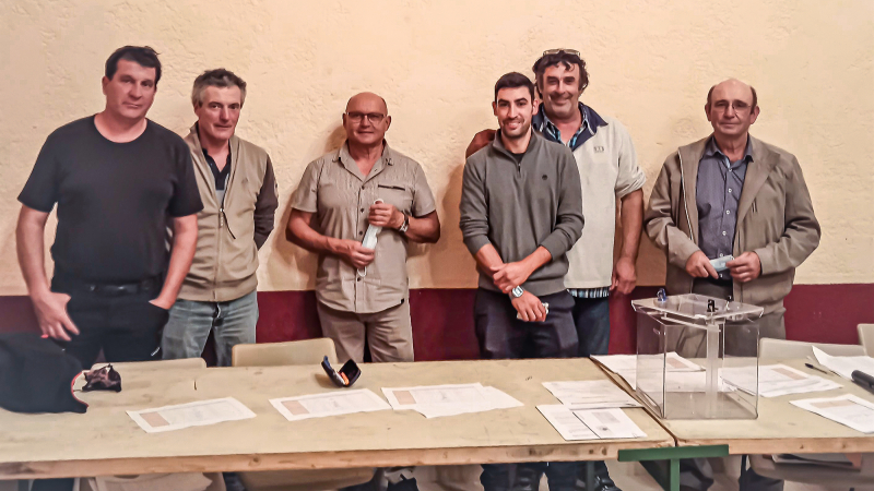 Nouveau bureau du Syndicat mixte des bassins versants du Midour et de la Douze  