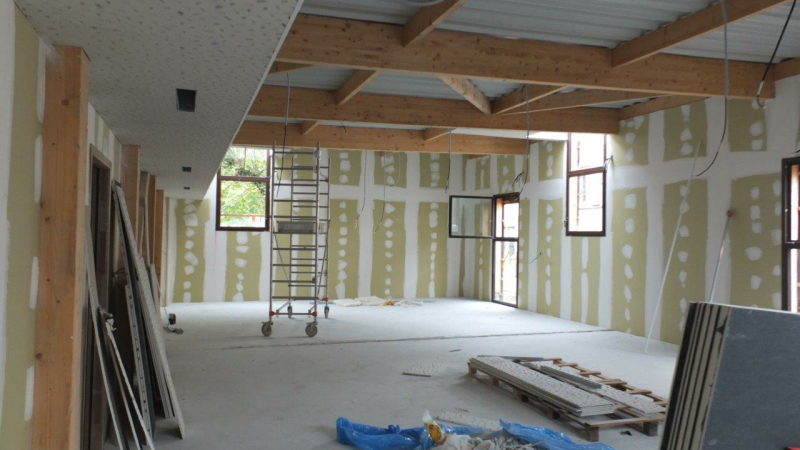 Les travaux de la future école maternelle avancent