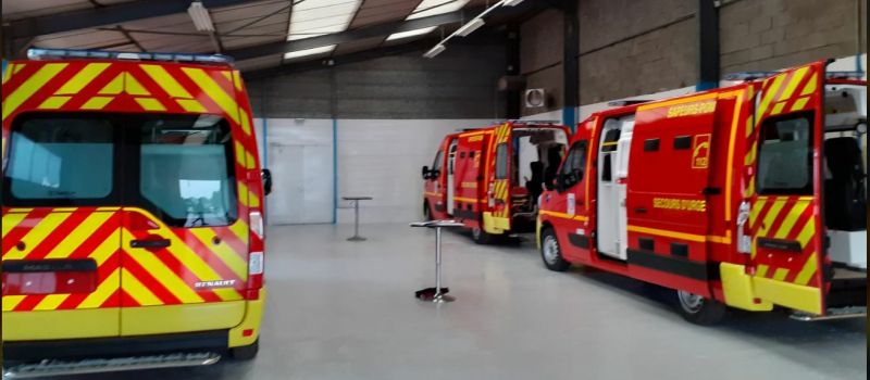 De nouveaux véhicules pour les centres de secours
