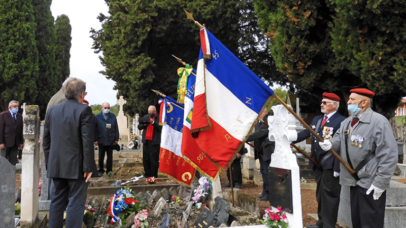 Hommage à Jean-Marcel Dufour seul Gersois mort pendant la guerre De Corée
