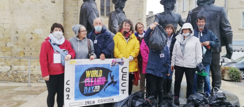 De nombreuses associations ont participé au World Clean Up Day 