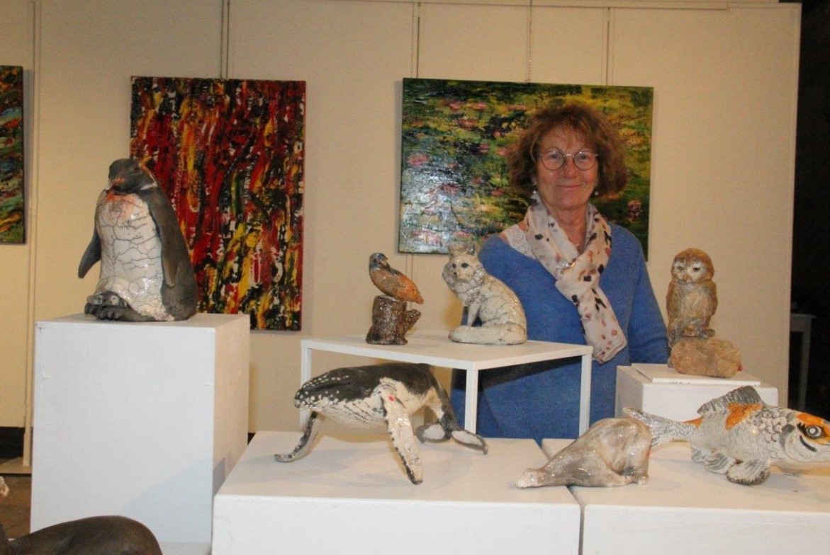 Marie-Claude Montané-Séailles la présidente infatigable de l'Association 