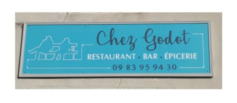 "Chez Godot" à Belmont, un restaurant mais pas seulement...