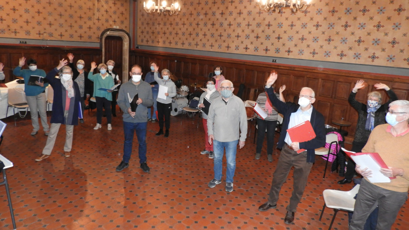 Chanter avec un masque ?