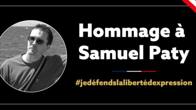 Hommage à Samuel Paty