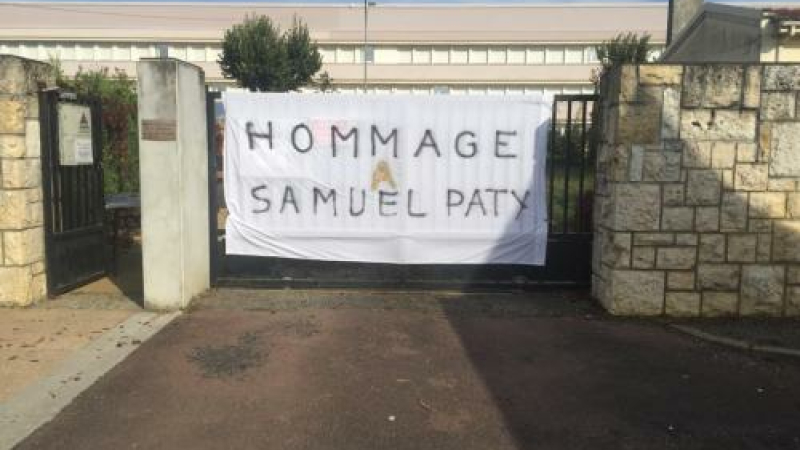 Hommage national à Samuel Paty : rassemblement citoyen ce mercredi 21octobre à 18h30