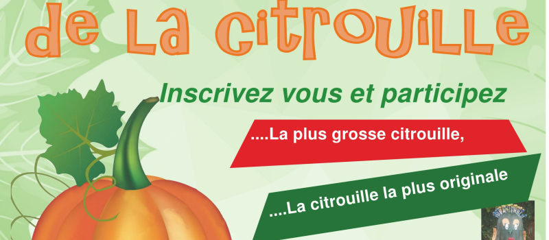On fête la citrouille au marché de Pavie.